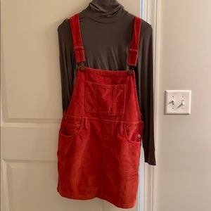 American apparel corduroy overall